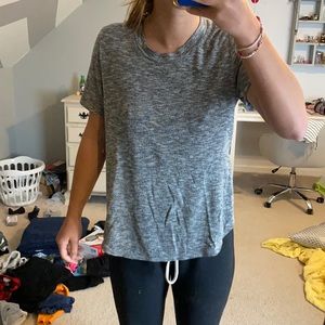 Cute Casual Gray Tee